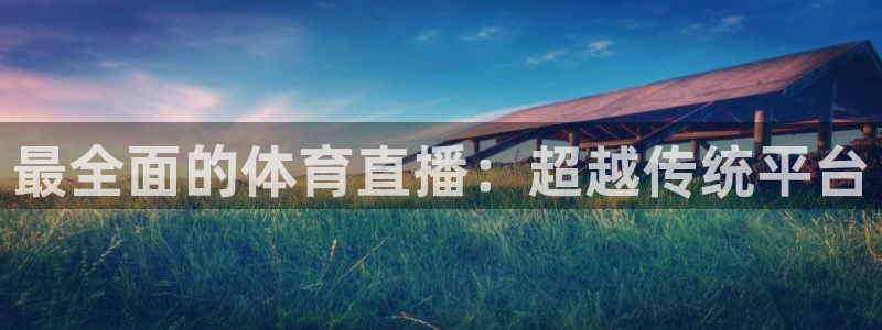最全面的体育直播：超越传统平台